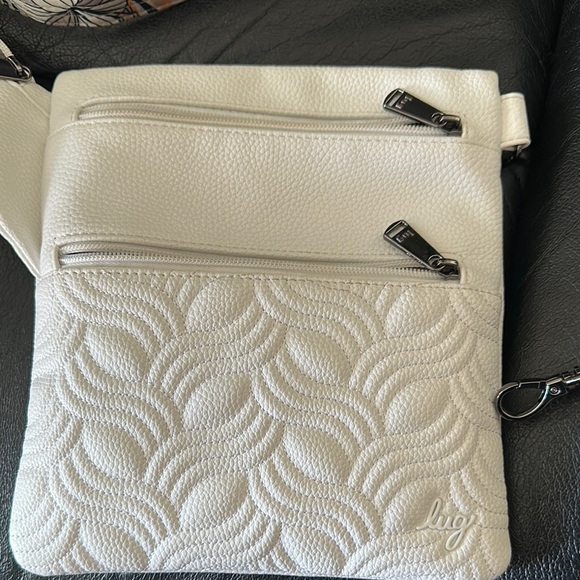 Lug White Crossbody Bag - Picture 2 of 11